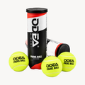 ODEA padelballen, blik van 3 met ballen