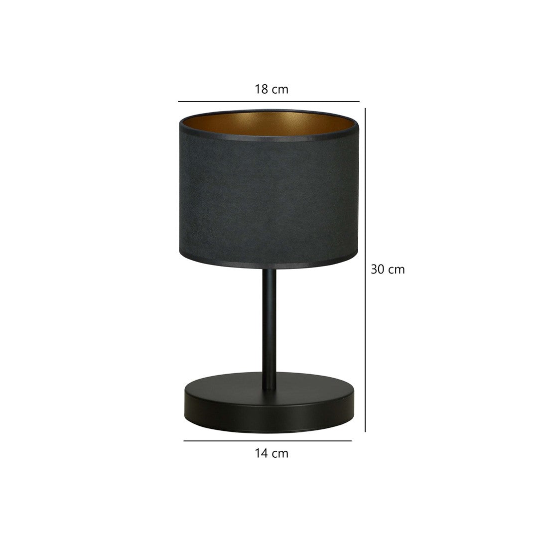 Hilde nachtlamp met afmetingen