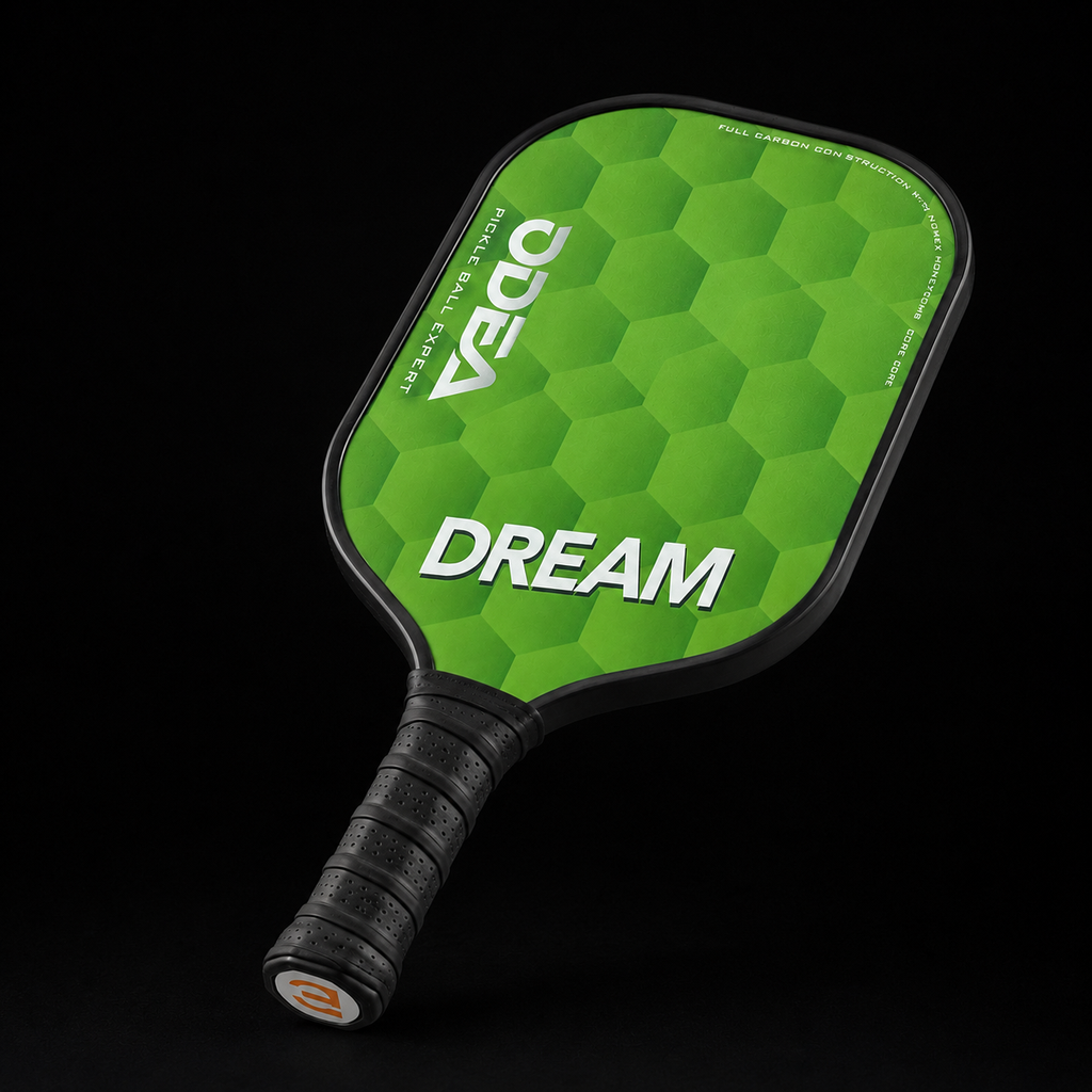 ODEA Dream pickleball racket, schuin van voren