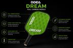 Kenmerken van de ODEA Dream pickleball paddle